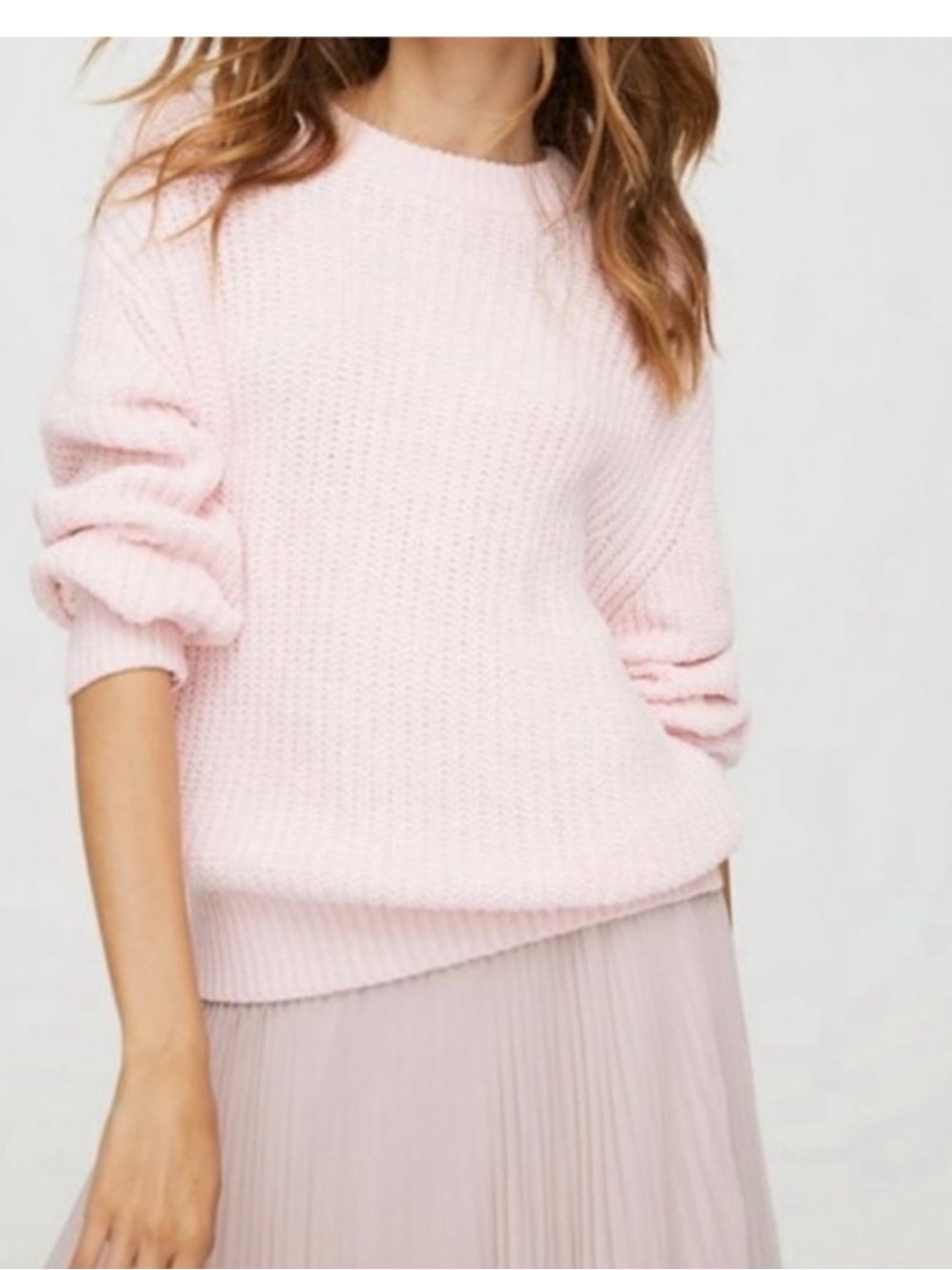 Aritzia Wilfred Chenille Sweater